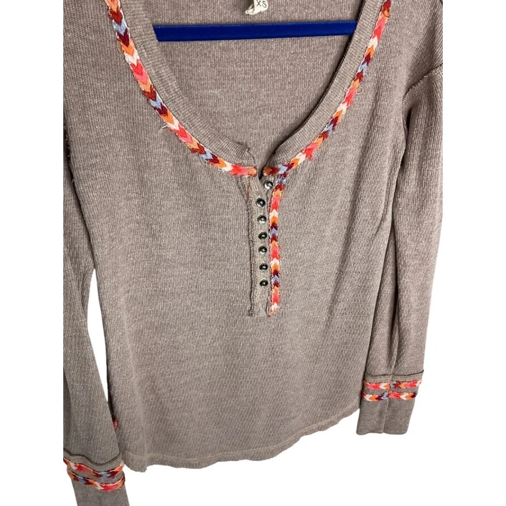 Free People‎ Rainbow Thermal - Picture 3 of 6